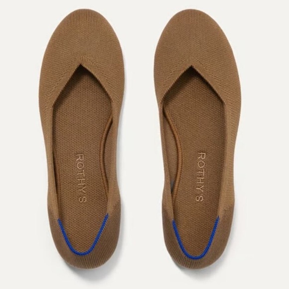 Rothy’s The Flat Driftwood Women Shoes Flats Round Toe  10.5 - Picture 1 of 5
